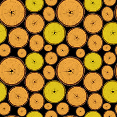 wood seamless pattern