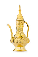 Ancient lamp isolated on the white