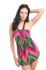 Fototapeta premium Attractive young women posing