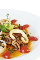 Stuffed squid