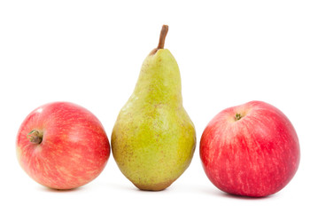 pear and apple