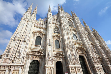Fototapeta premium Milan, Italy - the Cathedral