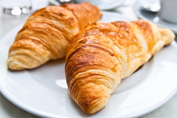 fresh croissant