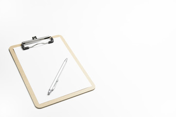 クリップボード木　無地