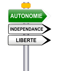 Panneau Autonomie