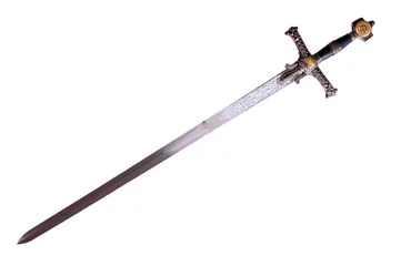 Fotobehang Medieval sword 2 © michelaubryphoto