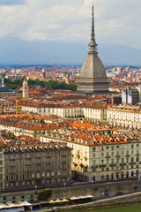 Fototapeta premium A view of Turin