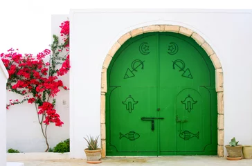 Abwaschbare Fototapete Tunesien Eingang