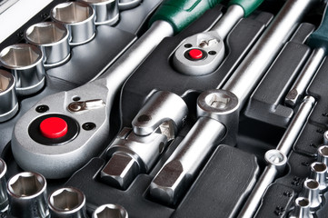 kit of metallic tools