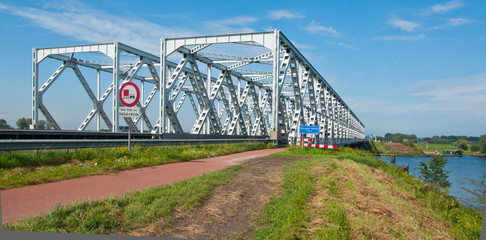 Bridge near the Dutch village of Keizersveer