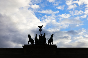 Obraz premium Schatten der Quadriga