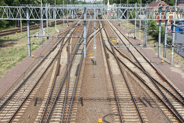 Railroad in Poland