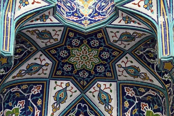 Photo sur Aluminium moyen-Orient Oriental mosaic in a mosque, Sultanate of Oman