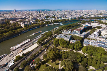 Panorama de la Seine à Paris
