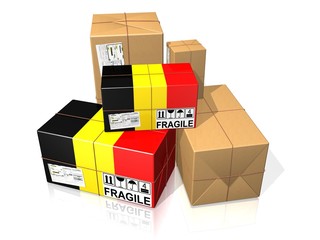 Obraz premium SPEDIZIONE BELGIO