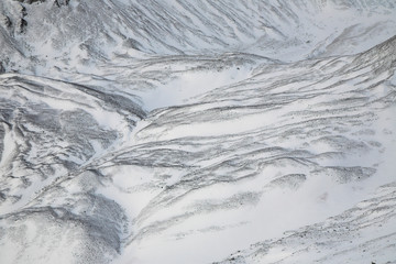Glacier moraines - glacially formed accumulation