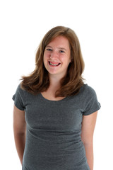 Fototapeta premium Happy Teenage Girl
