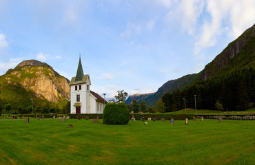 Church in the mountains