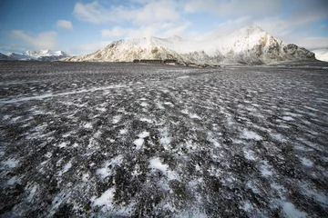 Gordijnen Arctic landscape - Spitsbergen, Svalbard © Incredible Arctic