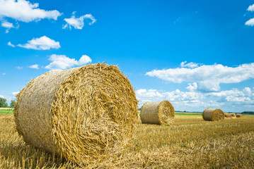 straw bales