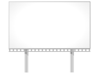 Vector illustration of a billboard