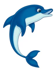 Raamstickers dolfijn © mikailain