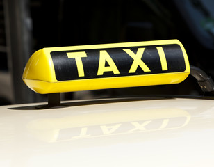 deutsches Taxi Zeichen