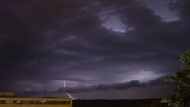 Thunderstorm in the Night
