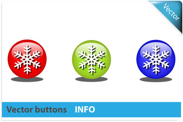 Bot&oacute;n nieve colores RGB