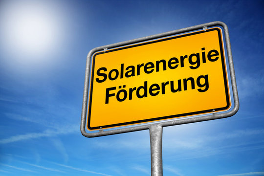 Solarenergie Förderung