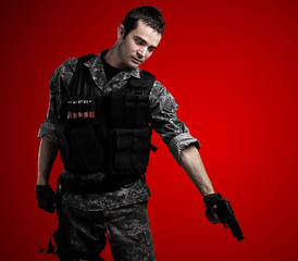 young soldier
