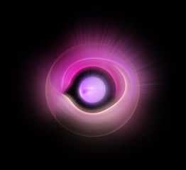 shining eye fractal