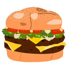 Burger, Cheeseburger