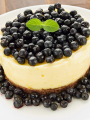 Lemon cheesecake