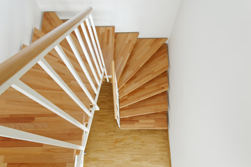 Treppe von oben