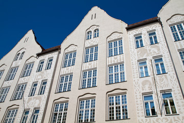 Fototapeta na wymiar Historisches Gebäude in München, Bayern