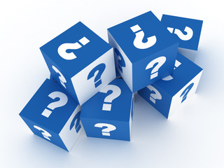 Cubes with Question Marks