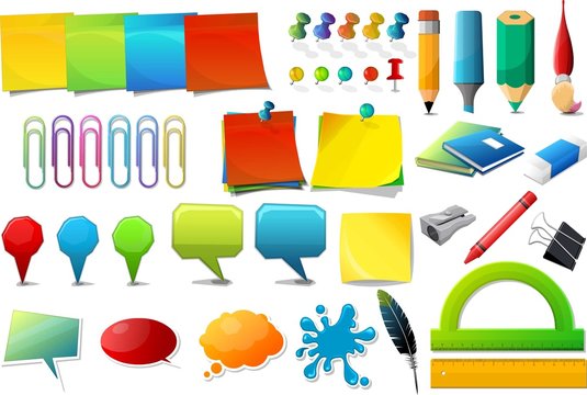 Fototapeta office supplies