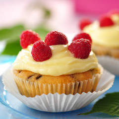 Himbeer-Cupcake