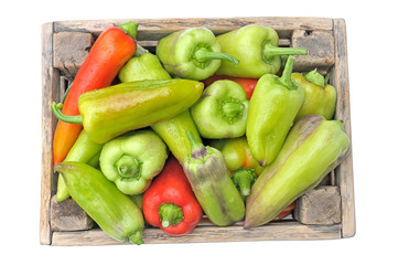 Peppers in a box
