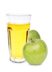 apple with juice