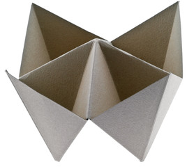salière origami pliage papier