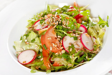healthy vegetables salad