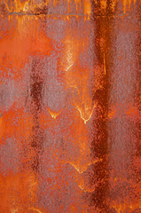 rusted old iron door background