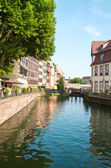 Fototapeta na wymiar Strasbourg Petite France regionu