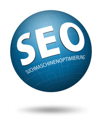seo 3d schwebend kugel