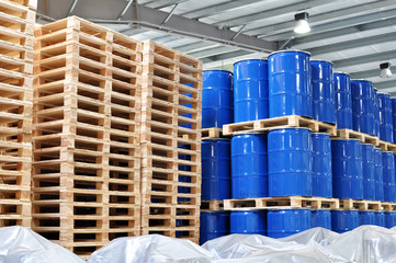 Lagerhalle Chemiebetrieb/ industry depot