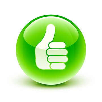 ic&ocirc;ne pouce haut ok / thumb up icon
