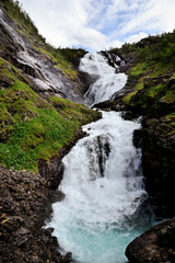 Fototapeta na wymiar Kjosfossen waterfall