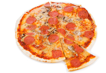 Pepperoni pizza